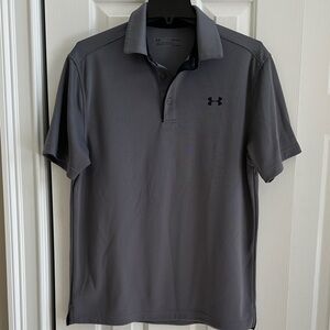 Under Armour Men's Charcoal Polo Shirt